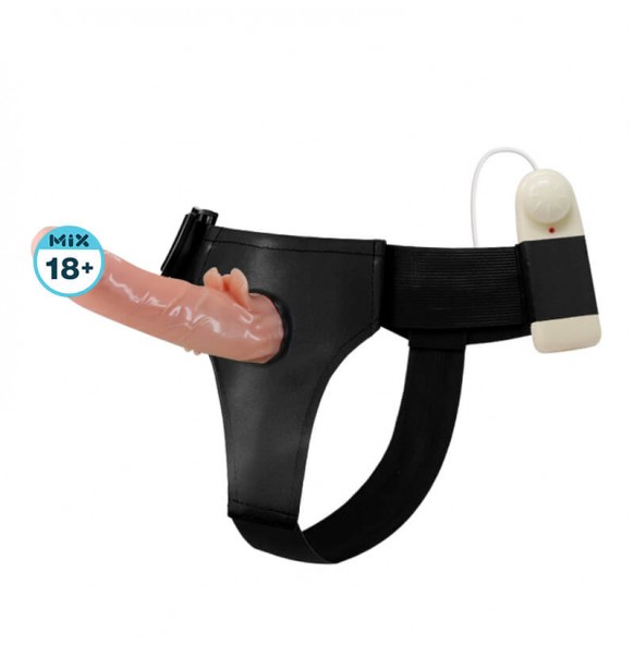 BAILE - Ultra Passionate Harness Twisting Vibrators Strap-On (L:20cm - D:3.5cm) BAILE - Ultra Passionate Harness Twisting Vibrators Strap-On (L:20cm - D:3.5cm)